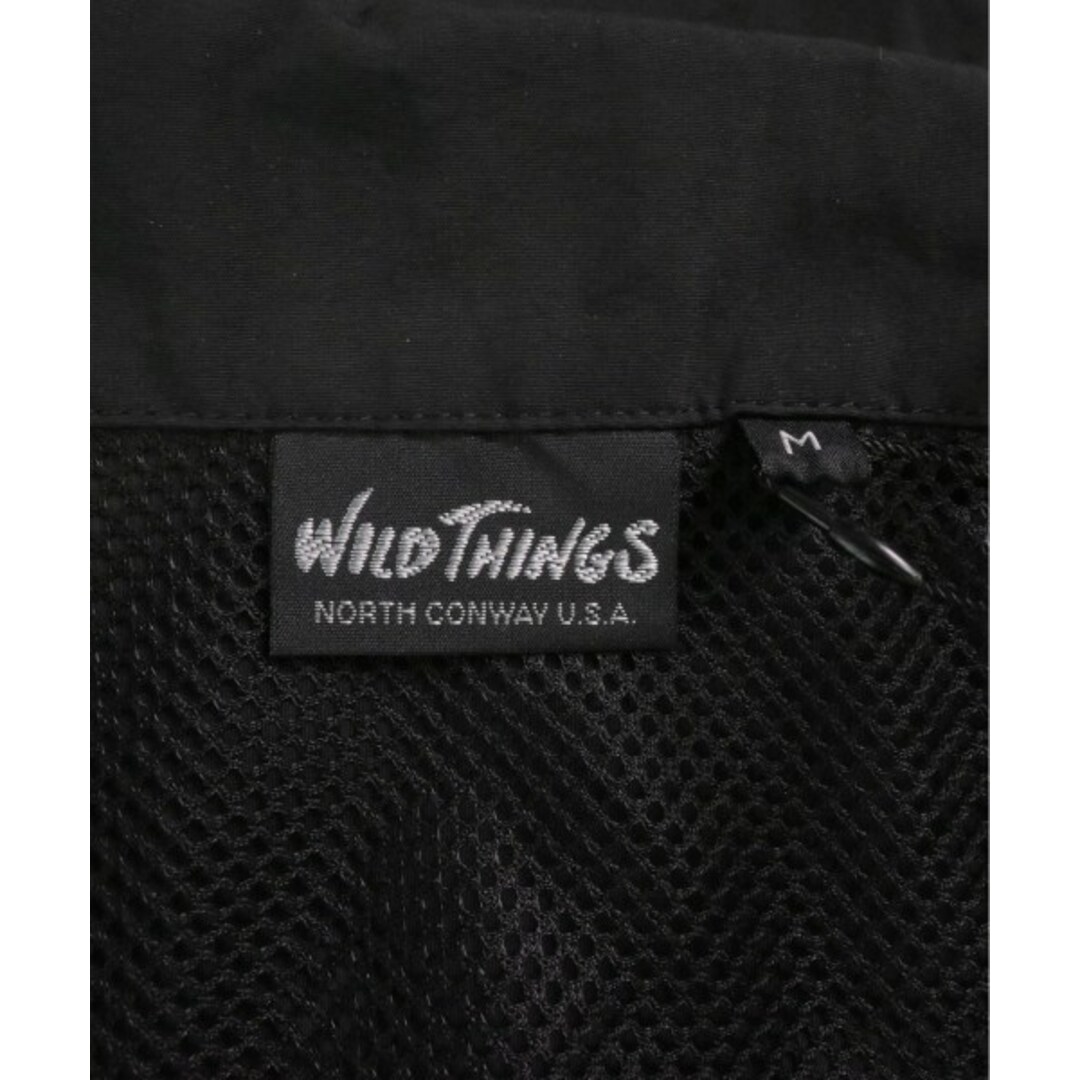 WILDTHINGS(ワイルドシングス)のWILD THINGS ワイルドシングス カジュアルシャツ M 黒 【古着】【中古】 メンズのトップス(シャツ)の商品写真