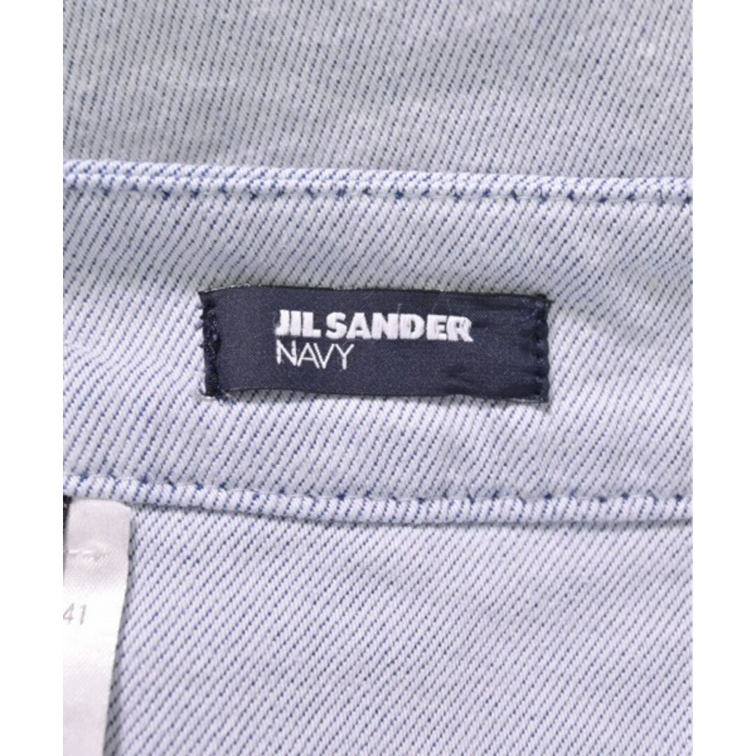 JIL SANDER NAVY(ジルサンダーネイビー)のJIL SANDER NAVY ひざ丈スカート 42(M位) 青系 【古着】【中古】 レディースのスカート(ひざ丈スカート)の商品写真