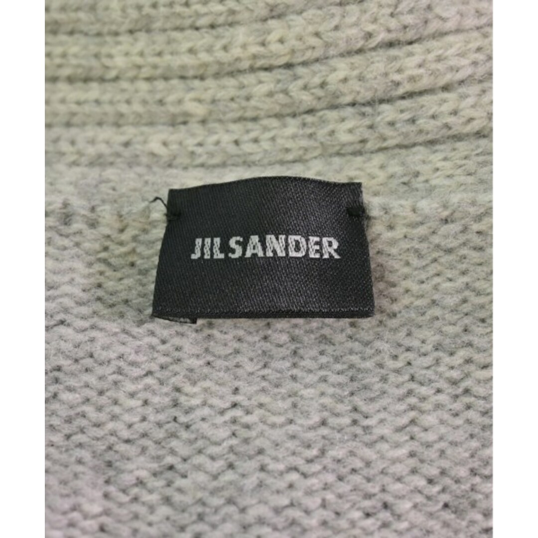 Jil Sander(ジルサンダー)のJIL SANDER ジルサンダー カーディガン 46(M位) グレー 【古着】【中古】 メンズのトップス(カーディガン)の商品写真