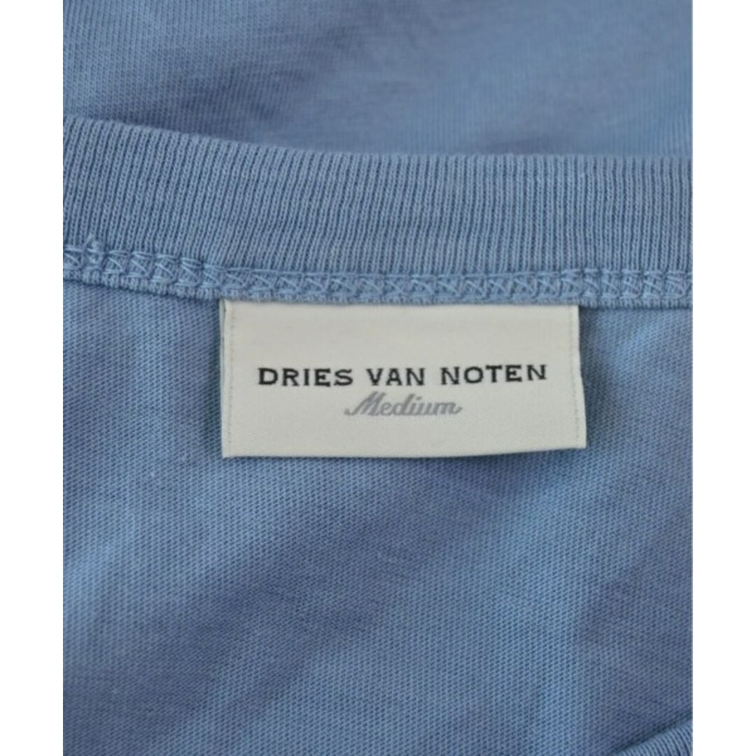 DRIES VAN NOTEN(ドリスヴァンノッテン)のDRIES VAN NOTEN Tシャツ・カットソー M 青 【古着】【中古】 メンズのトップス(Tシャツ/カットソー(半袖/袖なし))の商品写真