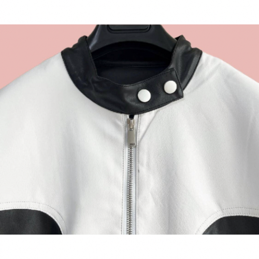 FRANKLIN MUSK  レザージャケット シープスキン メンズのジャケット/アウター(レザージャケット)の商品写真
