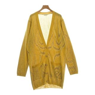 ドリスヴァンノッテン(DRIES VAN NOTEN)のDRIES VAN NOTEN カーディガン M ゴールド系(総柄) 【古着】【中古】(カーディガン)