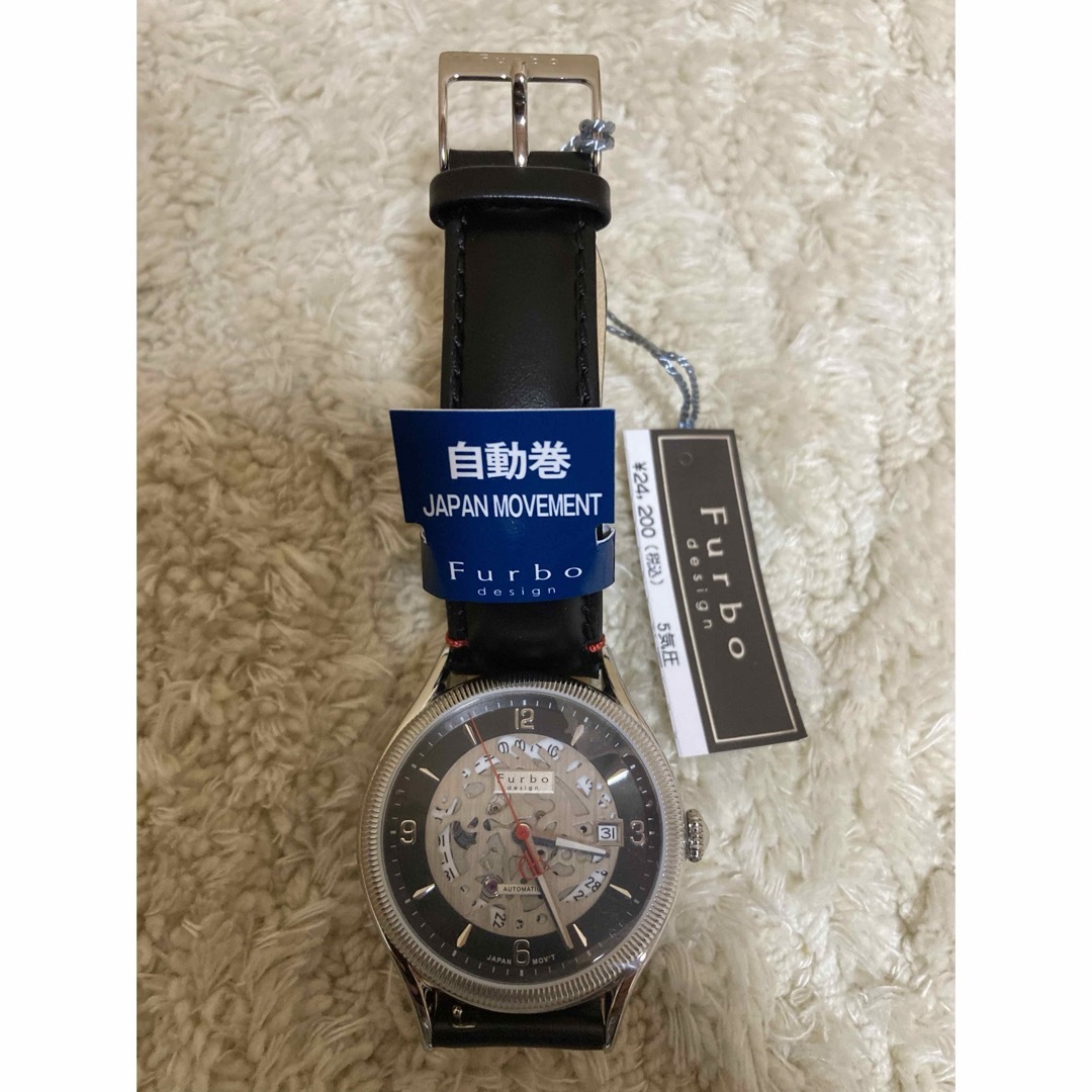 Furbo Design(フルボデザイン)のFurbo design  自動巻き 腕時計F8204SBKBK メンズの時計(腕時計(アナログ))の商品写真