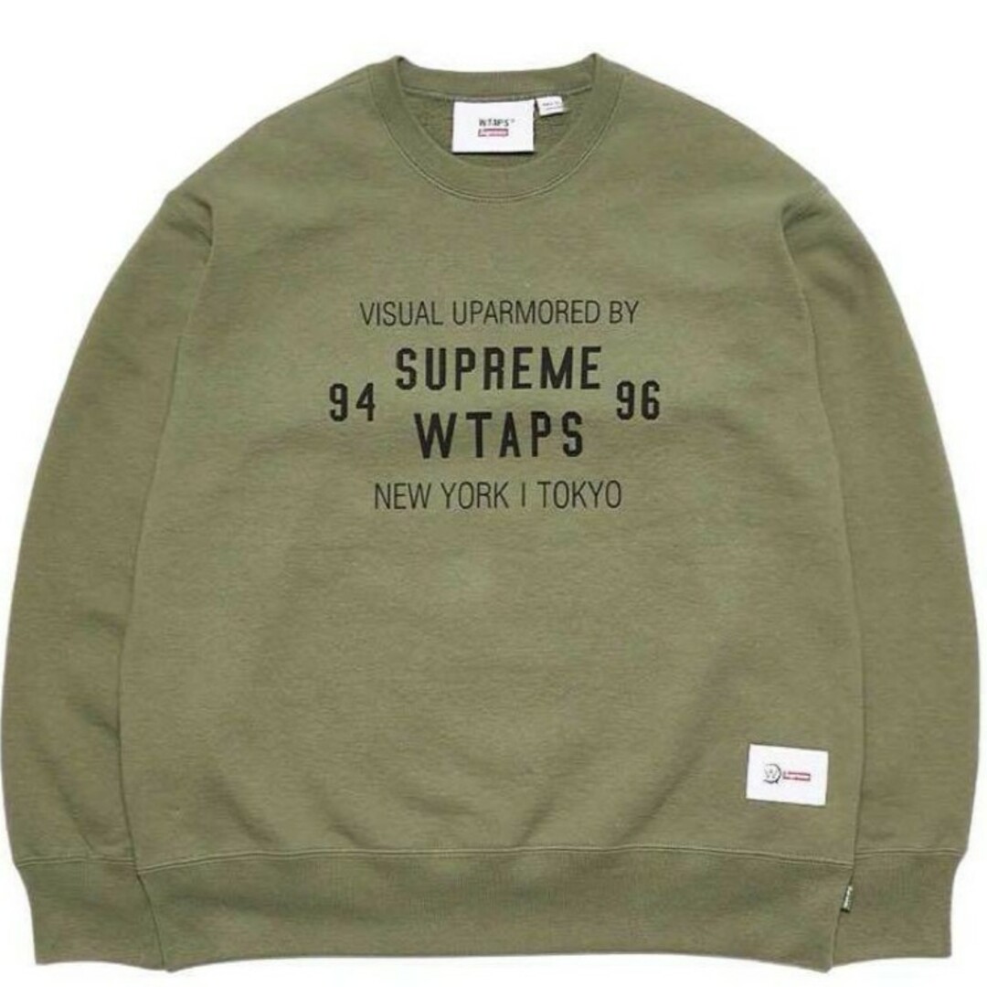 Supreme wtaps Crewneck クルーネック Lサイズ 黒