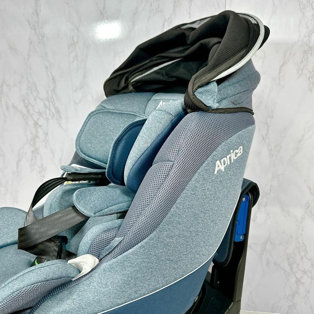 Aprica(アップリカ)の【極美品！】アップリカ Aprica クルリラAD ISOFIX 360°回転 キッズ/ベビー/マタニティの外出/移動用品(自動車用チャイルドシート本体)の商品写真