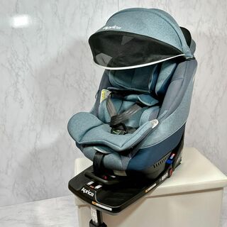 アップリカ(Aprica)の【極美品！】アップリカ Aprica クルリラAD ISOFIX 360°回転(自動車用チャイルドシート本体)