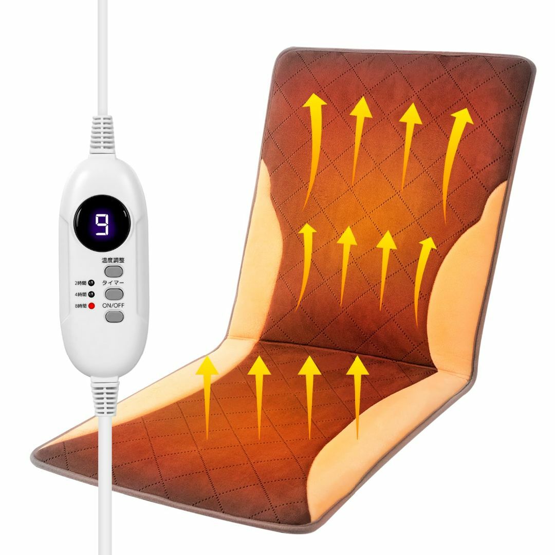 冷暖房/空調Saiveina ホットマット 電気ホットマット電気ホットカーペット 省エネ 9