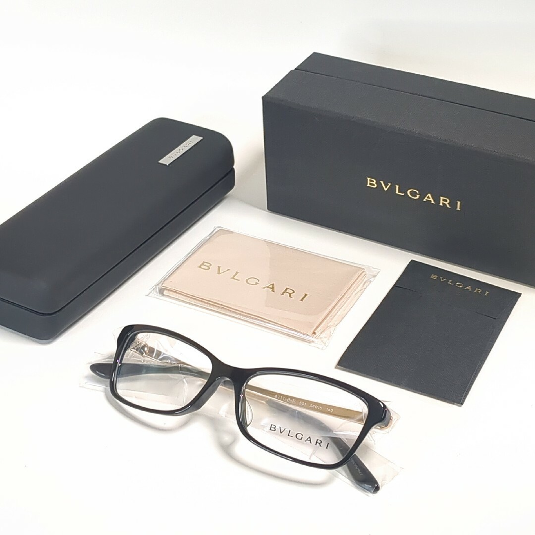 BVLGARI ブルガリ メガネ 眼鏡 度入り 4015 フルリム ケース付き基本的にはでの発送になります