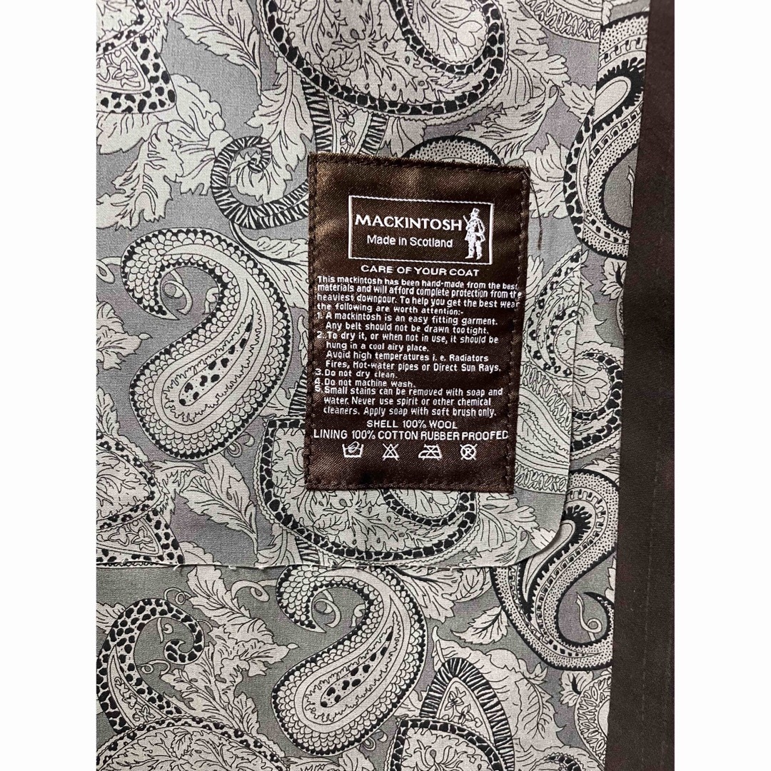 MACKINTOSH(マッキントッシュ)のMACKINTOSH  ゴム引コート　ステンカラーコート メンズのジャケット/アウター(ステンカラーコート)の商品写真