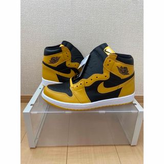 ジョーダン(Jordan Brand（NIKE）)のNIKE aj1 pollen 黄色　27.5cm(スニーカー)