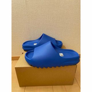 イージー(YEEZY（adidas）)のadidas yeezy slide 27.5cm ブルー　blue(スニーカー)