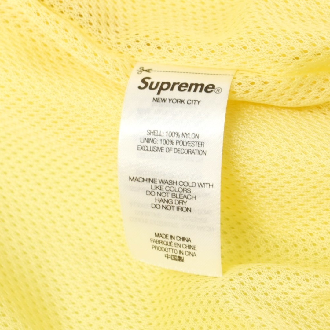 Supreme(シュプリーム)の【中古】シュプリーム Supreme 2023年春夏 Bernadette Corporation Track Jacket ナイロン トラックジャケット ブルゾン クリームイエロー【サイズM】【メンズ】 メンズのジャケット/アウター(マウンテンパーカー)の商品写真