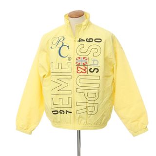 シュプリーム(Supreme)の【中古】シュプリーム Supreme 2023年春夏 Bernadette Corporation Track Jacket ナイロン トラックジャケット ブルゾン クリームイエロー【サイズM】【メンズ】(マウンテンパーカー)