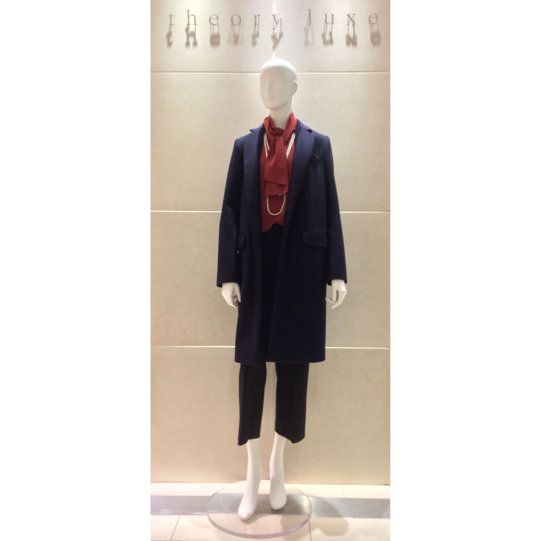Theory - Theory luxe チェスターコートの通販 by yu♡'s shop Theory - Theory luxe チェスターコートの通販 by yu♡'s shop