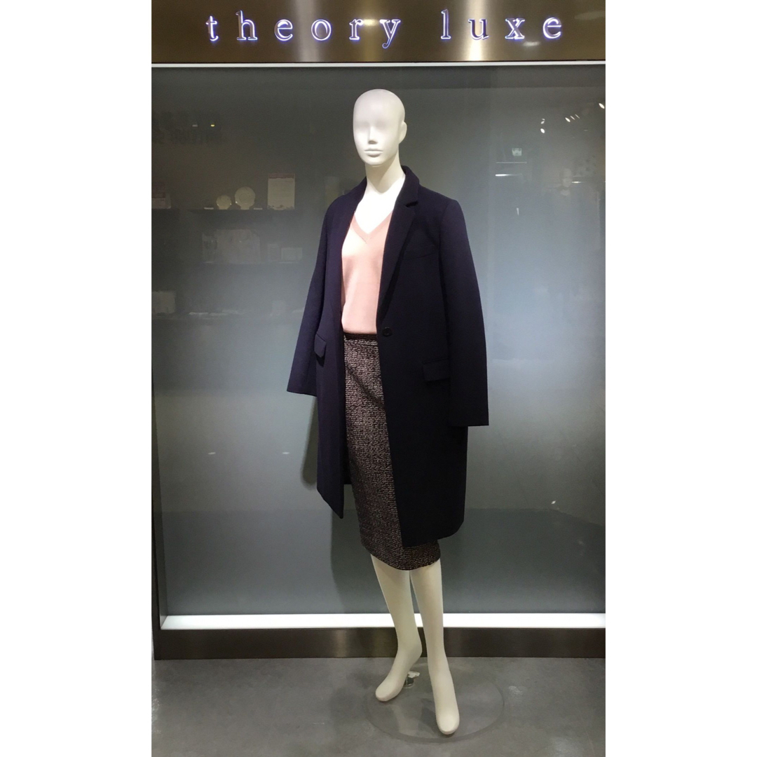 Theory - Theory luxe チェスターコートの通販 by yu♡'s shop Theory - Theory luxe チェスターコートの通販 by yu♡'s shop