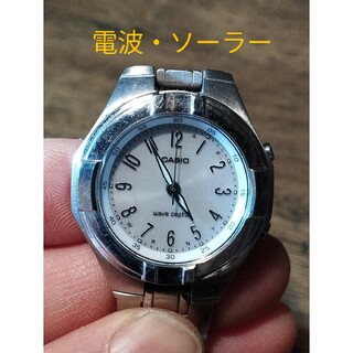 カシオ(CASIO)のAC26　カシオ・ウェーブセプター　電波・ソーラー時計(腕時計)