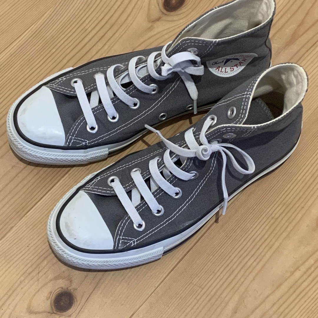CONVERSE - コンバース ハイカット グレー 24.0cm サイズ5の通販 by