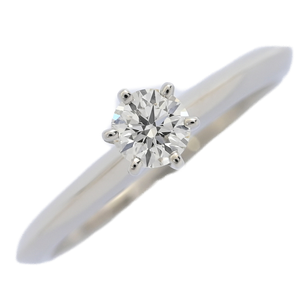 ティファニー　ソリティア　ダイヤモンド　リング　0.28ct＃ダイヤモンド