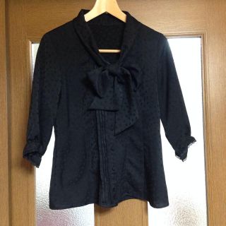 ミッシュマッシュ(MISCH MASCH)のMISCH MASCH リボンブラウス(シャツ/ブラウス(長袖/七分))