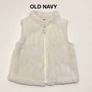 オールドネイビー(Old Navy)のOLD NAVY  ベビー　ボアベスト　フリースベスト(カーディガン/ボレロ)