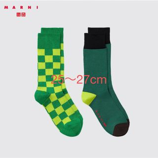 マルニ(Marni)の新品★マルニ　ヒートテックソックス（2足組）25〜27cm(ソックス)