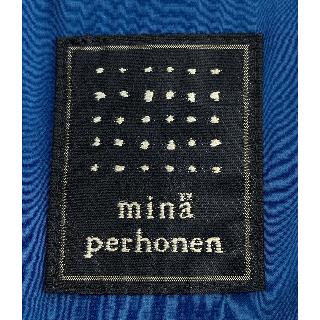 mina perhonen(ミナペルホネン)のミナペルホネン バイカラーロングコート レディース 38 レディースのジャケット/アウター(その他)の商品写真