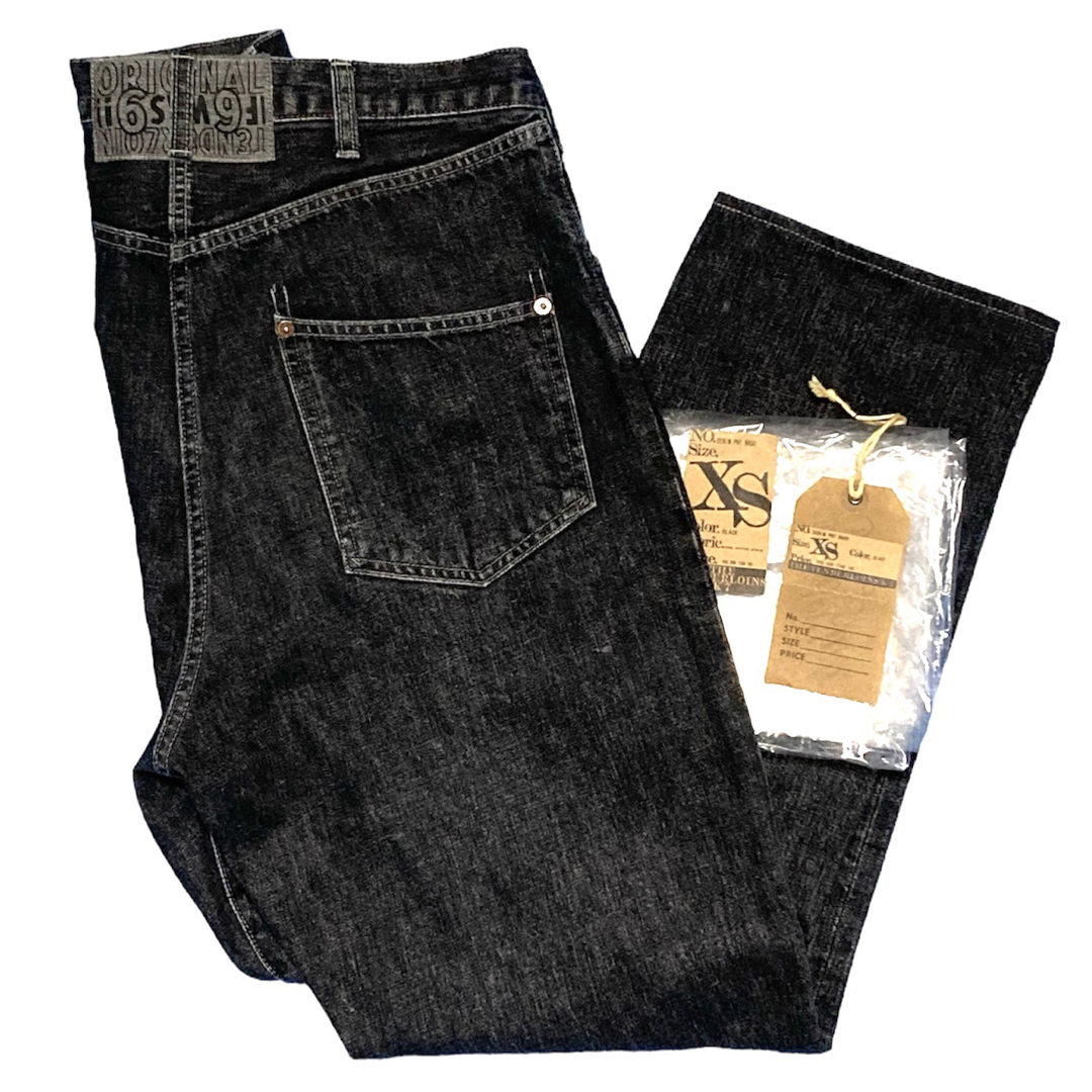 TENDERLOIN 22SS DENIM TROUSERS WASHデニムカラーデザインブラック