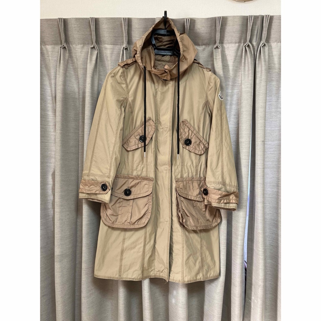 美品】MONCLER モンクレールスプリングコート-