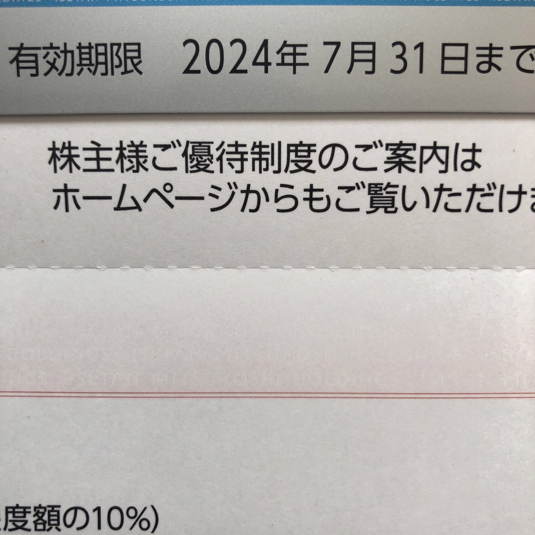 三越(ミツコシ)の三越伊勢丹ホールディングス株主優待カード チケットの優待券/割引券(ショッピング)の商品写真