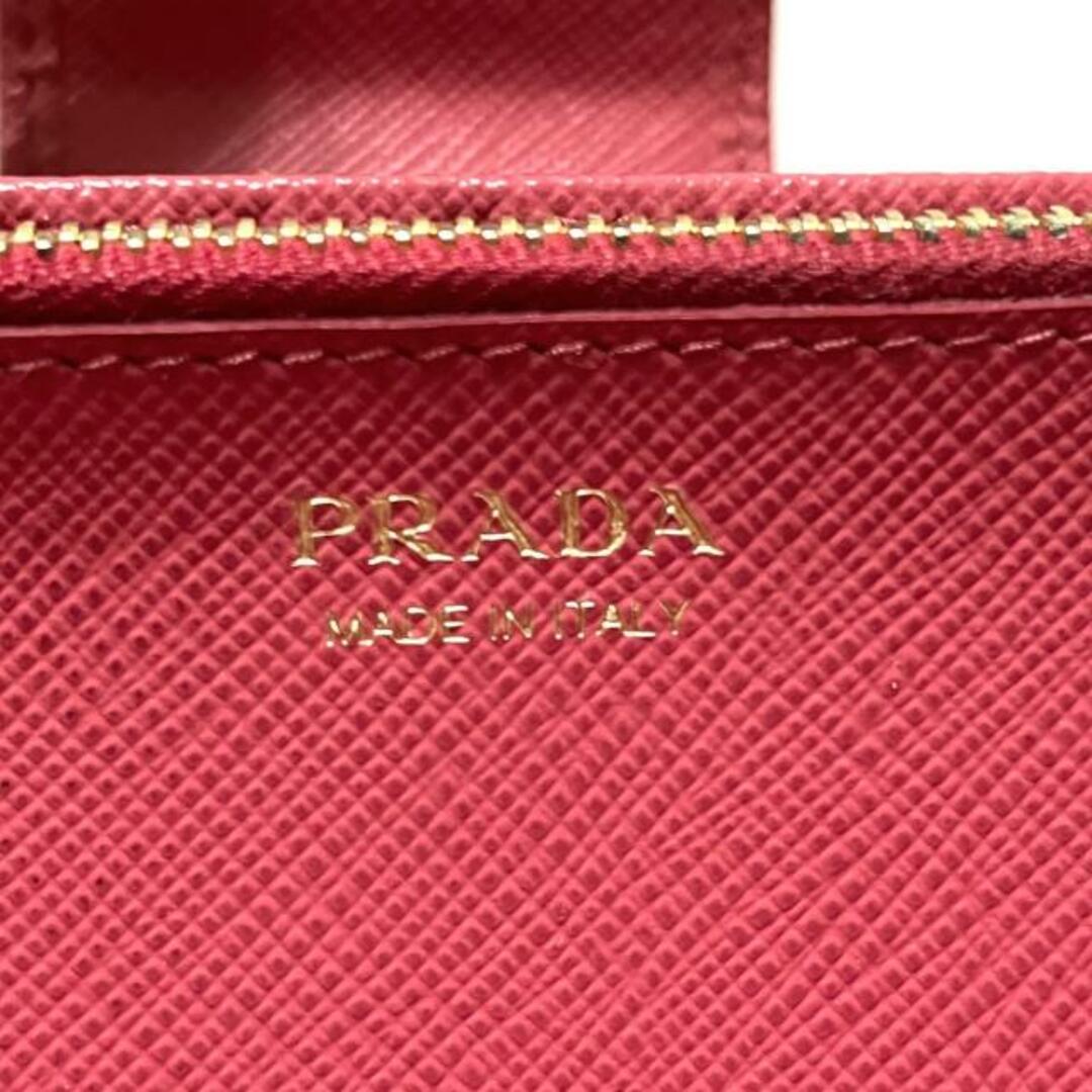 PRADA(プラダ) 長財布 - ピンク レザー