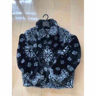 シュプリーム(Supreme)のSupreme Bandana Faux Fur Bomber Jacket Ｍ(ブルゾン)