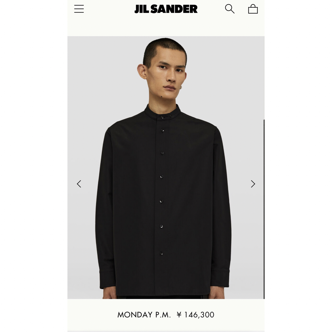 シャツjilsander 7days monday pm ジルサンダー - シャツ