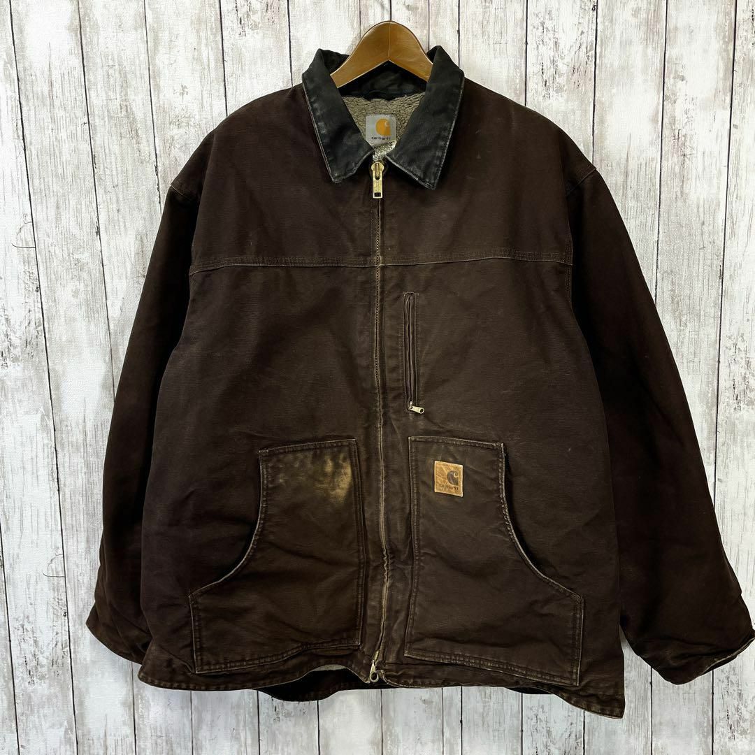 carhartt - カーハート Ｃ61リッジコート サイズ2ＸＬ 茶色ブラウン ...