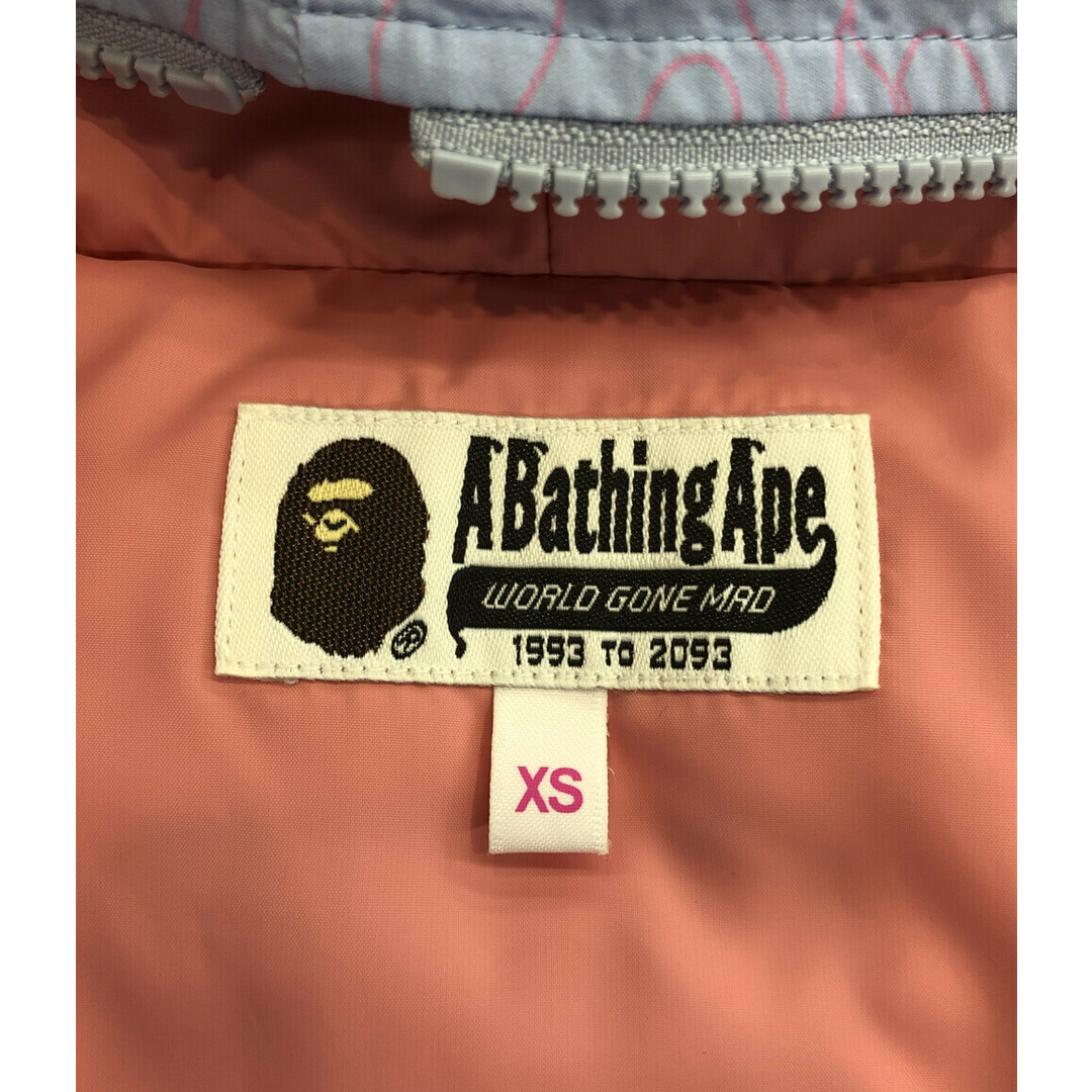 A BATHING APE(アベイシングエイプ)のアベイシングエイプ ジップアップダウンパーカー メンズ XS メンズのジャケット/アウター(その他)の商品写真