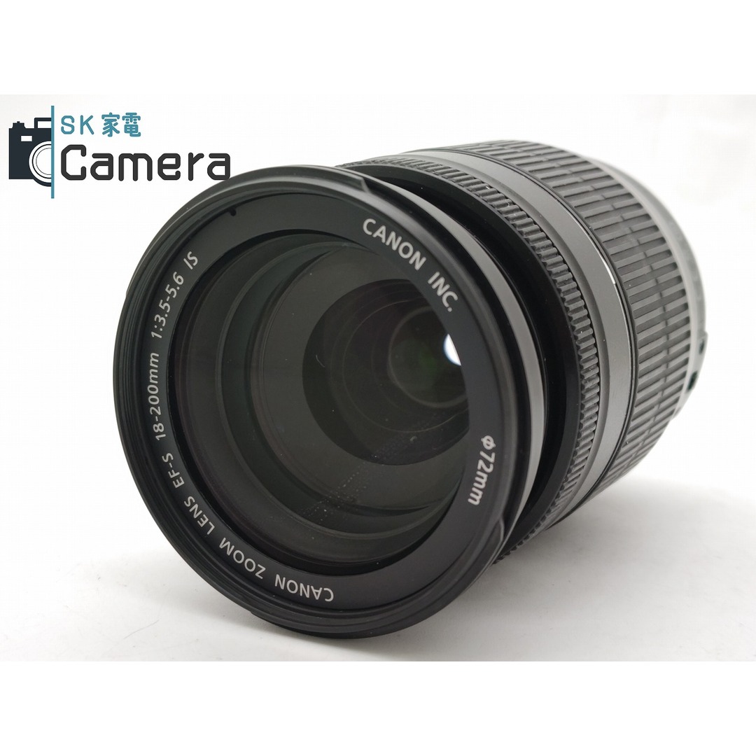 スマホ/家電/カメラCanon EF-S 18-200ｍｍ F3.5-5.6 IS キャノン ジャンク