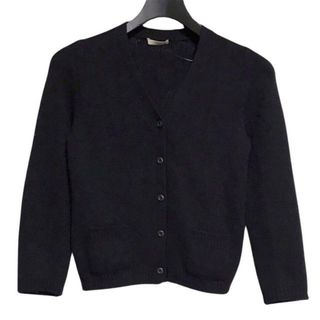 【高級 カシミヤ100%】PRADA カーディガン バックボタン サイズ38