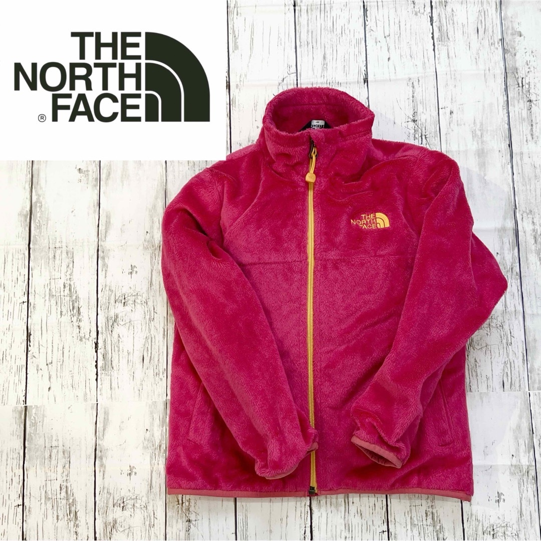 0343 THE NORTH FACE キッズ ダウンパーカー ピンク