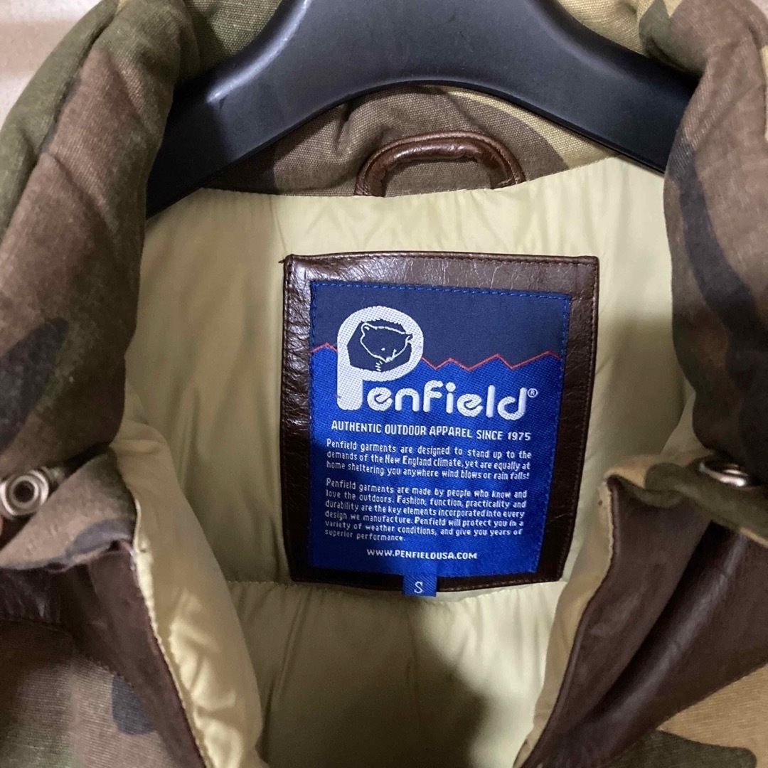 PEN FIELD(ペンフィールド)のPENFIELD ダウンベスト 美品 定価約2万 メンズのジャケット/アウター(ダウンジャケット)の商品写真