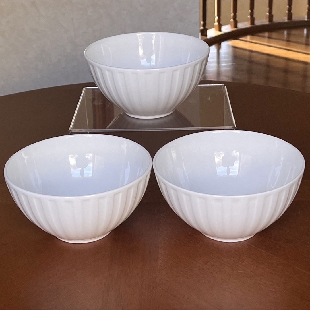 WEDGWOOD - ウェッジウッド☆ナイト&デイ☆ボウル 3個(使用感 WEDGWOOD - ウェッジウッド☆ナイト&デイ☆ボウル 3個(使用感
