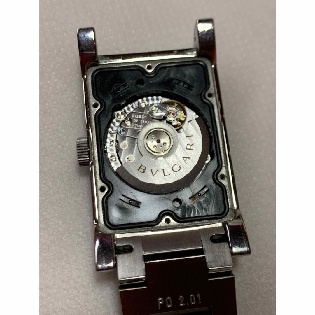 BVLGARI - ☆ブルガリ レッタンゴロRT45S自動巻！汚れ除去磨き ...