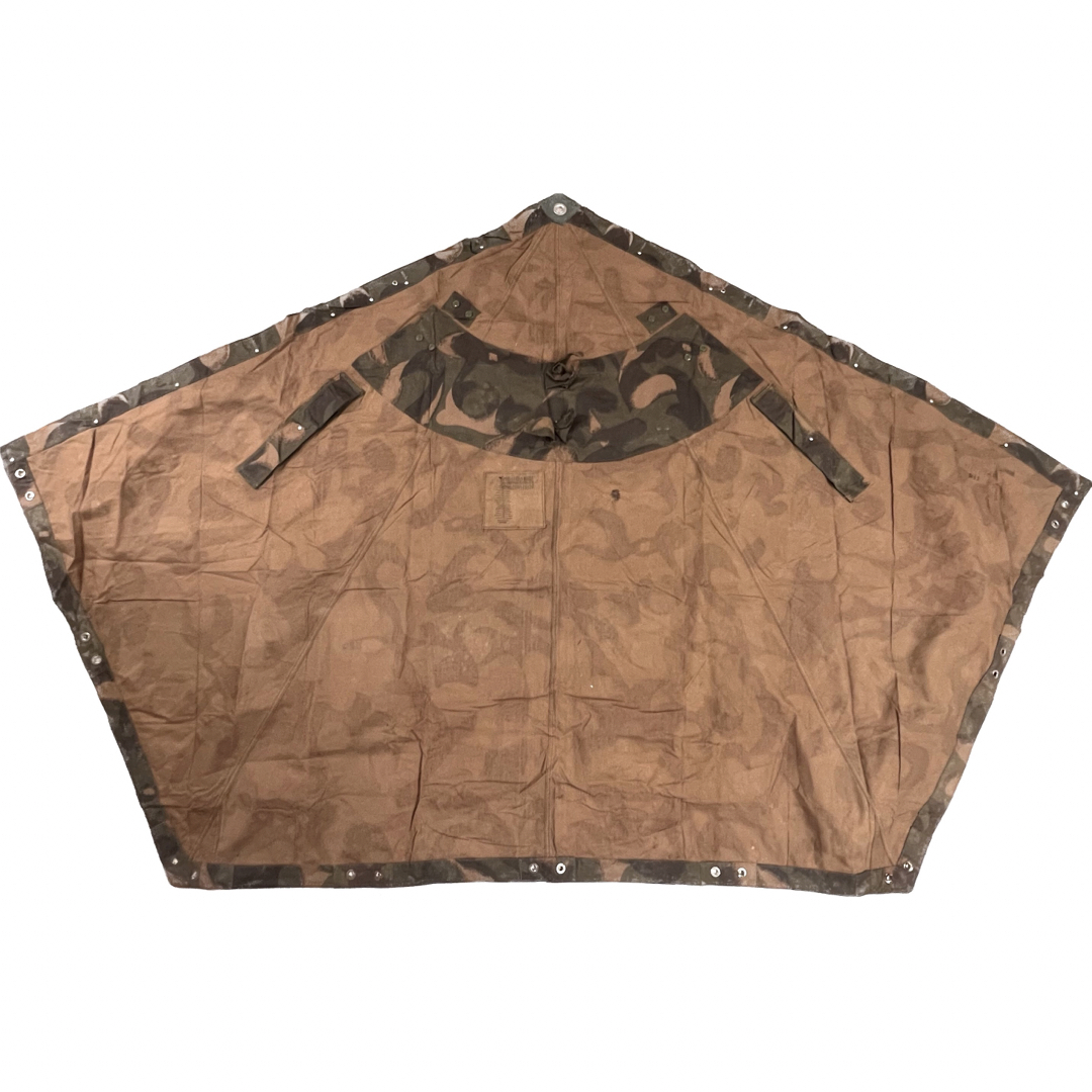 ①希少レア美品☆ハンガリー 軍幕 ハリケーンカモ ポンチョ テント ①希少レア美品☆ハンガリー 軍幕 ハリケーンカモ ポンチョ テント