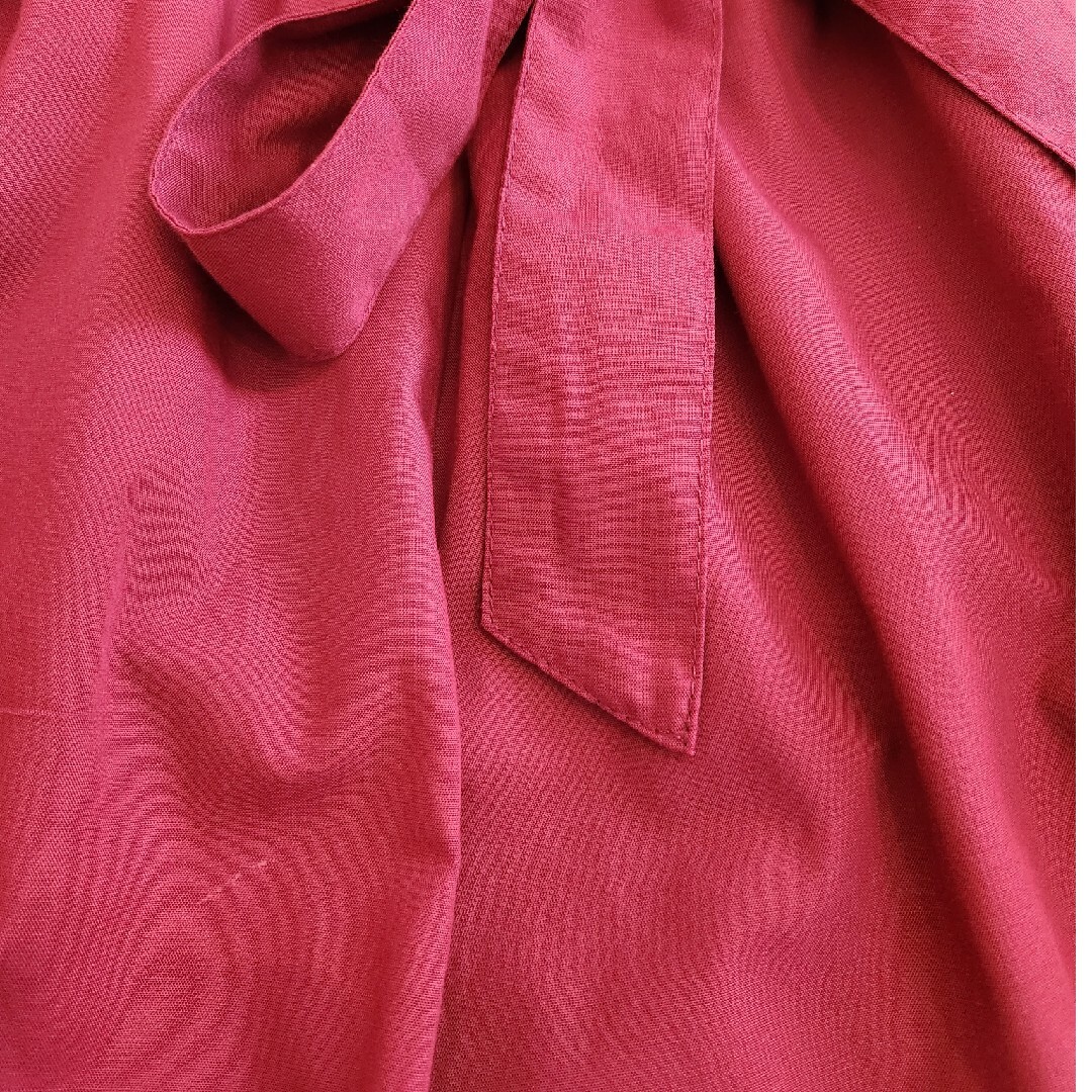 フレアスカート ピンクパープル レディースのスカート(ロングスカート)の商品写真
