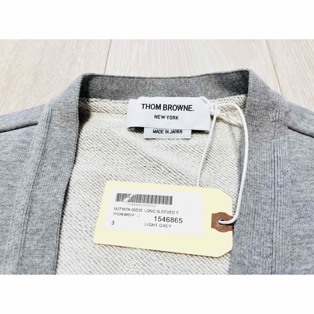 THOM BROWNE - 【新品未使用】THOM BROWNE 4BAR コットン THOM BROWNE - 【新品未使用】THOM BROWNE 4BAR コットン