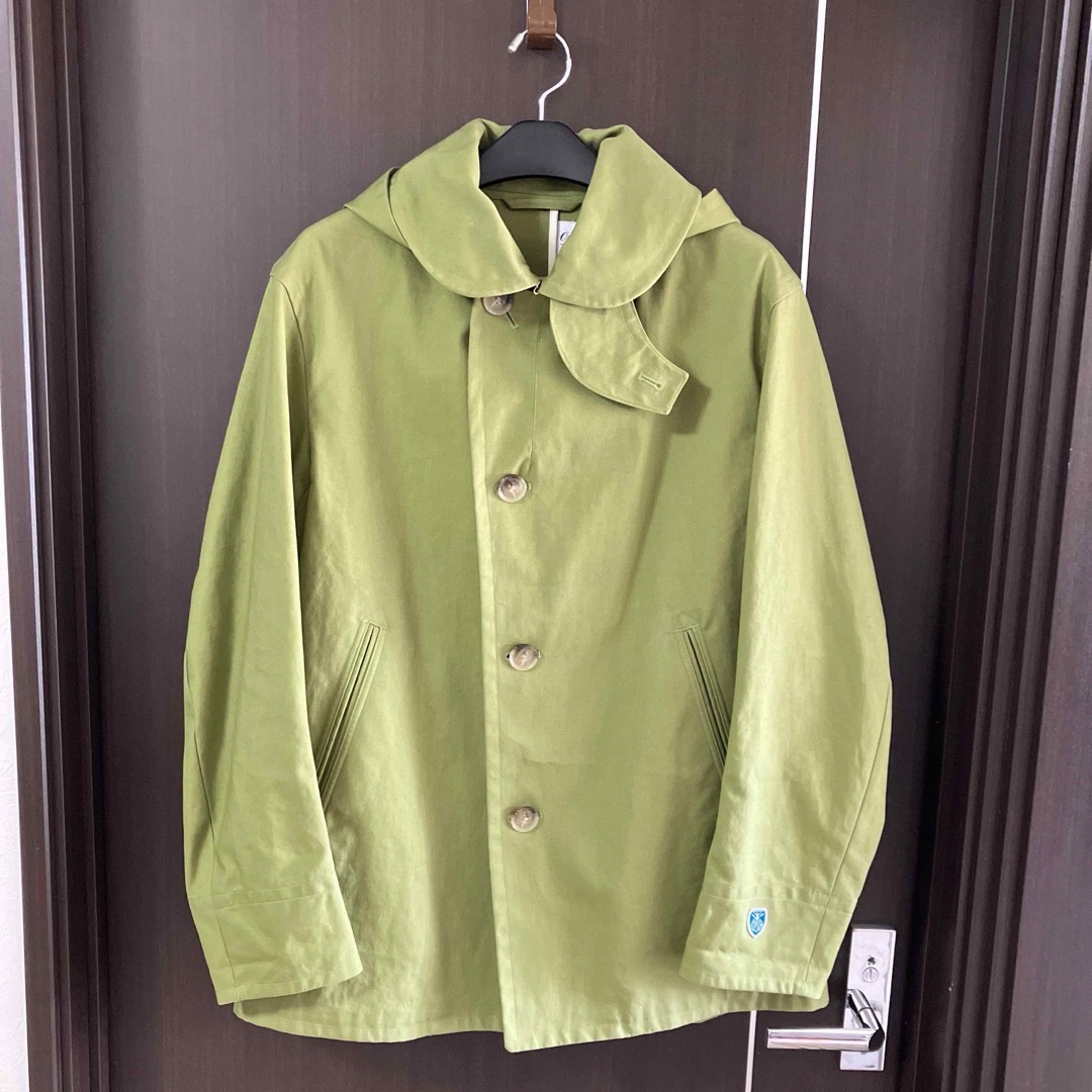 ORCIVAL(オーシバル)のORCIVAL 　コットンボンディングシングルコート メンズのジャケット/アウター(ステンカラーコート)の商品写真