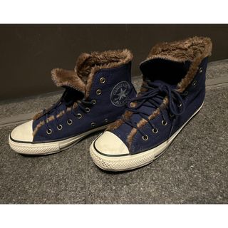 オールスター(ALL STAR（CONVERSE）)のALL star  converse ハイカット　裏ボア　紺(スニーカー)