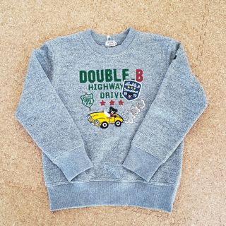 ダブルビー(DOUBLE.B)の【新品】ミキハウスDOUBLE B　トレーナー　120(Tシャツ/カットソー)