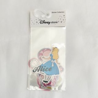 ディズニー(Disney)の<新品>ふしぎの国のアリス ダイカット ホログラムステッカー ディズニーストア(キャラクターグッズ)