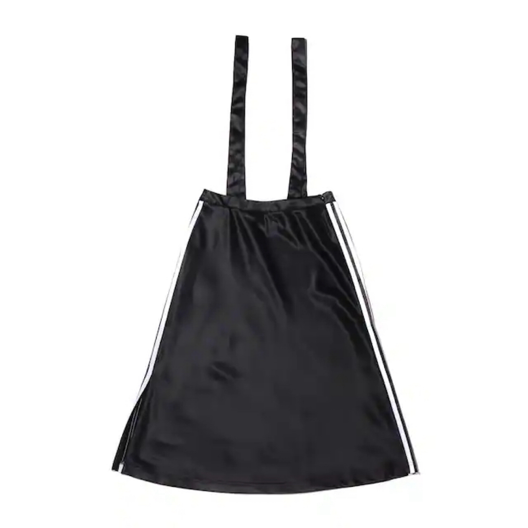 adidas(アディダス)のadidas MIDI SKIRT BLACK/WHITE 21SS-I レディースのスカート(ひざ丈スカート)の商品写真