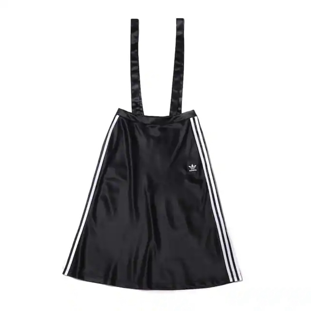 adidas(アディダス)のadidas MIDI SKIRT BLACK/WHITE 21SS-I レディースのスカート(ひざ丈スカート)の商品写真