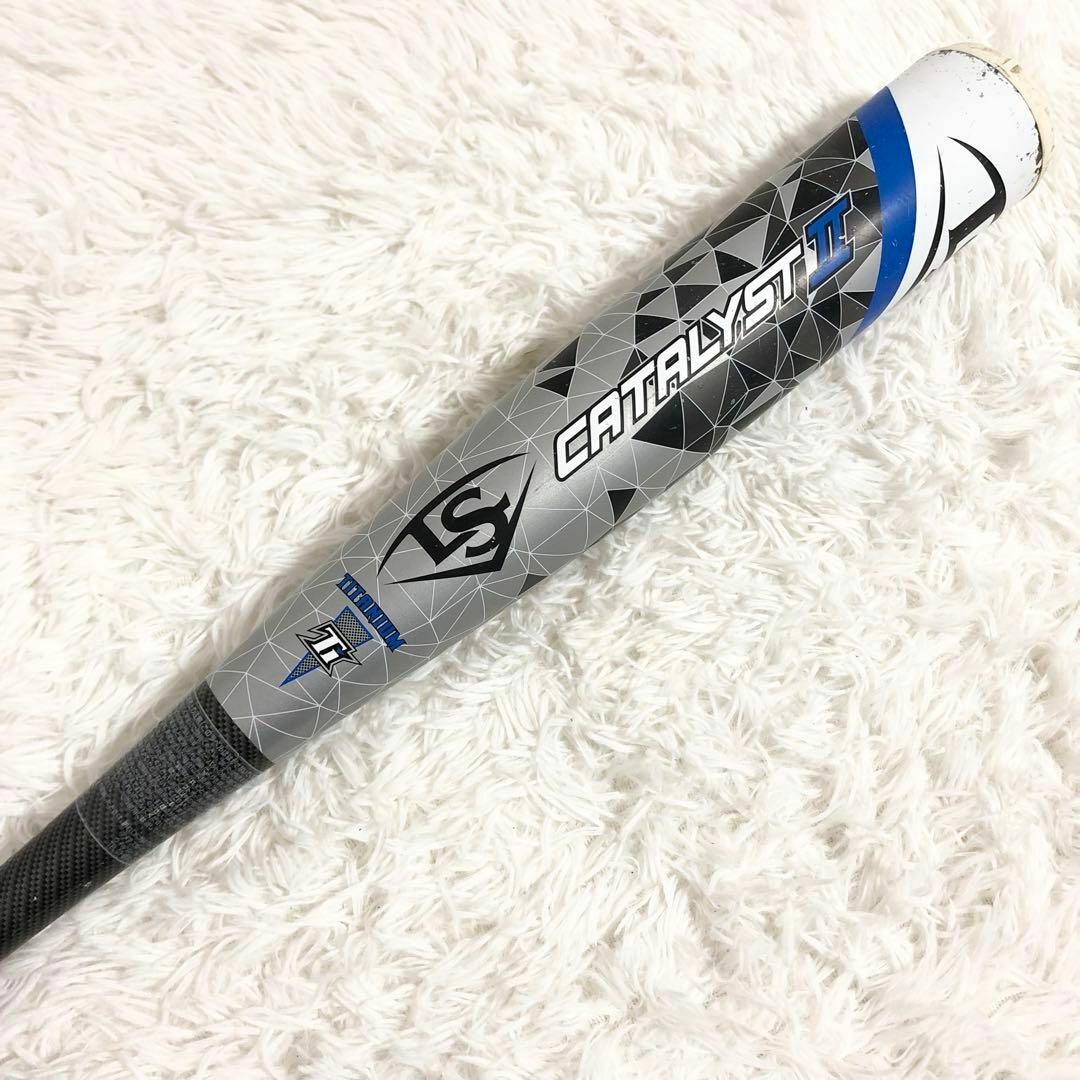 Louisville Slugger(ルイスビルスラッガー)のルイスビルスラッガー 78cm 580g 少年軟式 カタリスト2 TI トップ スポーツ/アウトドアの野球(バット)の商品写真